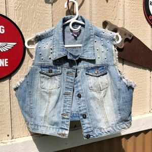 Bongo denim vest